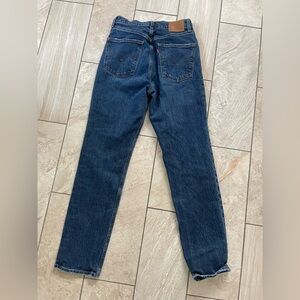 Levi’s 70ies slim straight Blue Denim Jeans